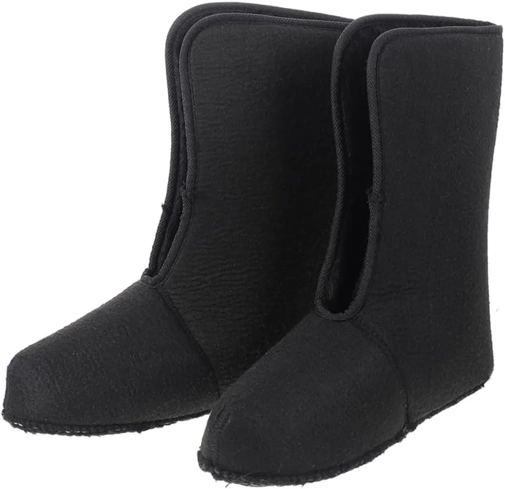 1 Pair Insulated Men Winter Snow Boots Liner Warm Boot Liners Soft Thermal Boot Lining Cozy Boot Liner for Outdoor Hiking Fishing (size 40)