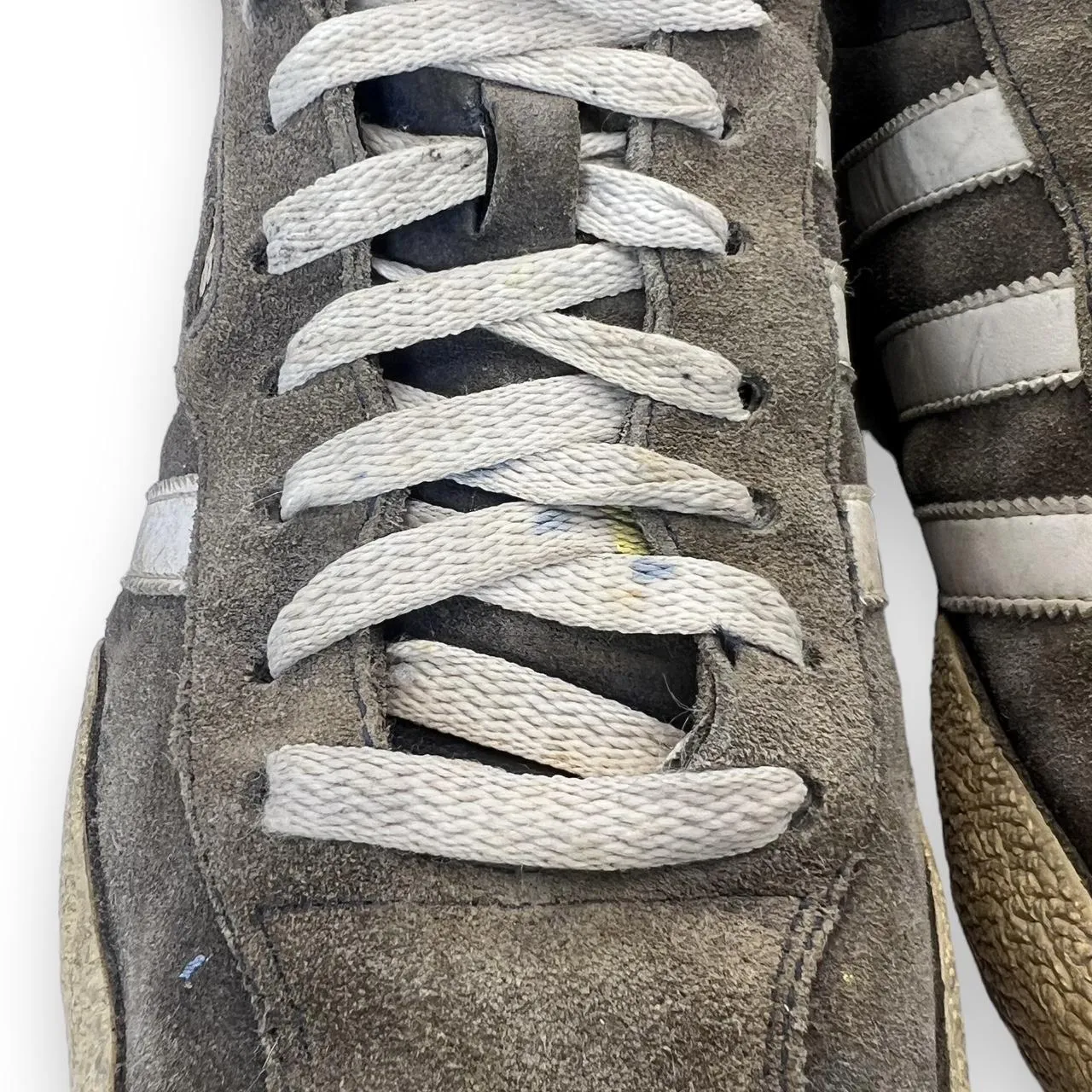 ADIDAS SAMBA Classic Three Stripe Grey Shoes Trainers