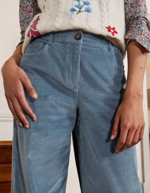 Alexia Cord Trousers-Airforce