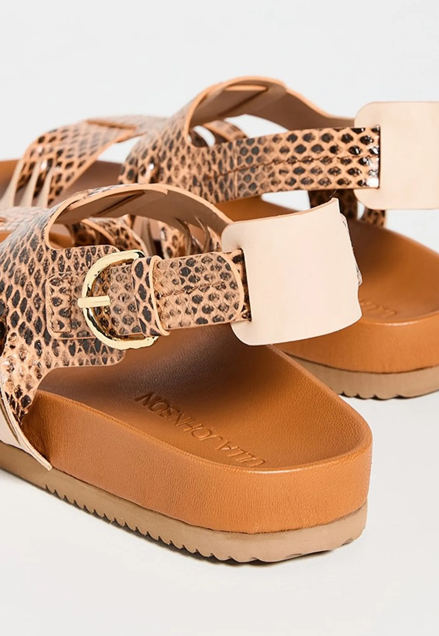 Alma Twisted Contrast Sandal - Dune