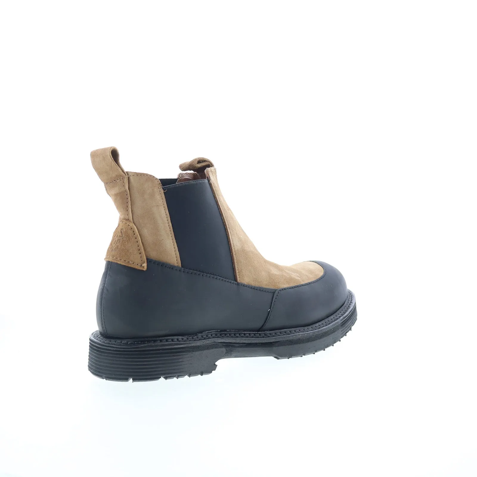 A.S. 98 Ronny Mens Brown Synthetic Slip On Chelsea Boots