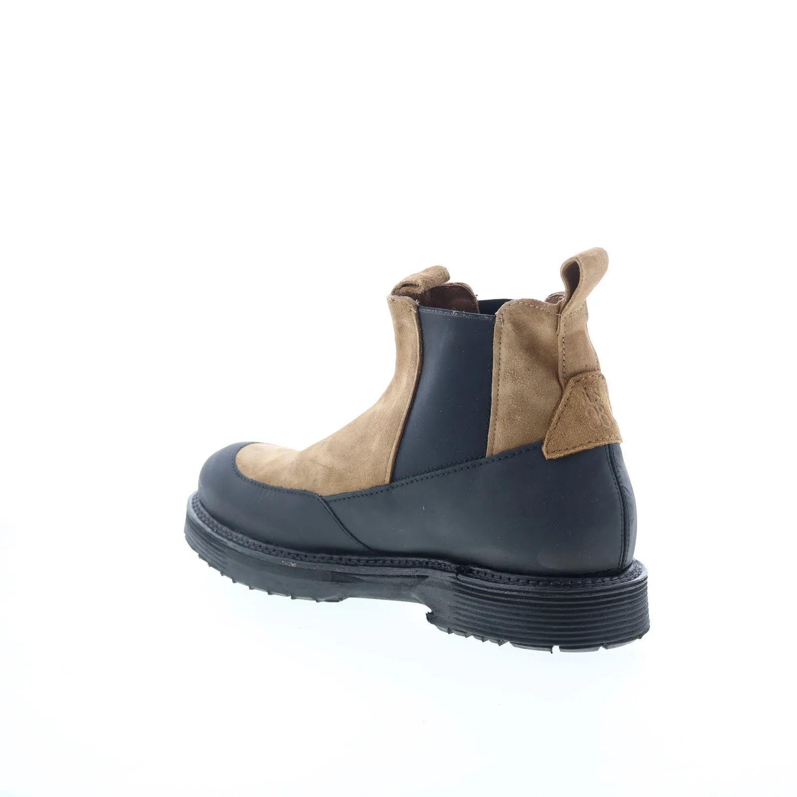 A.S. 98 Ronny Mens Brown Synthetic Slip On Chelsea Boots
