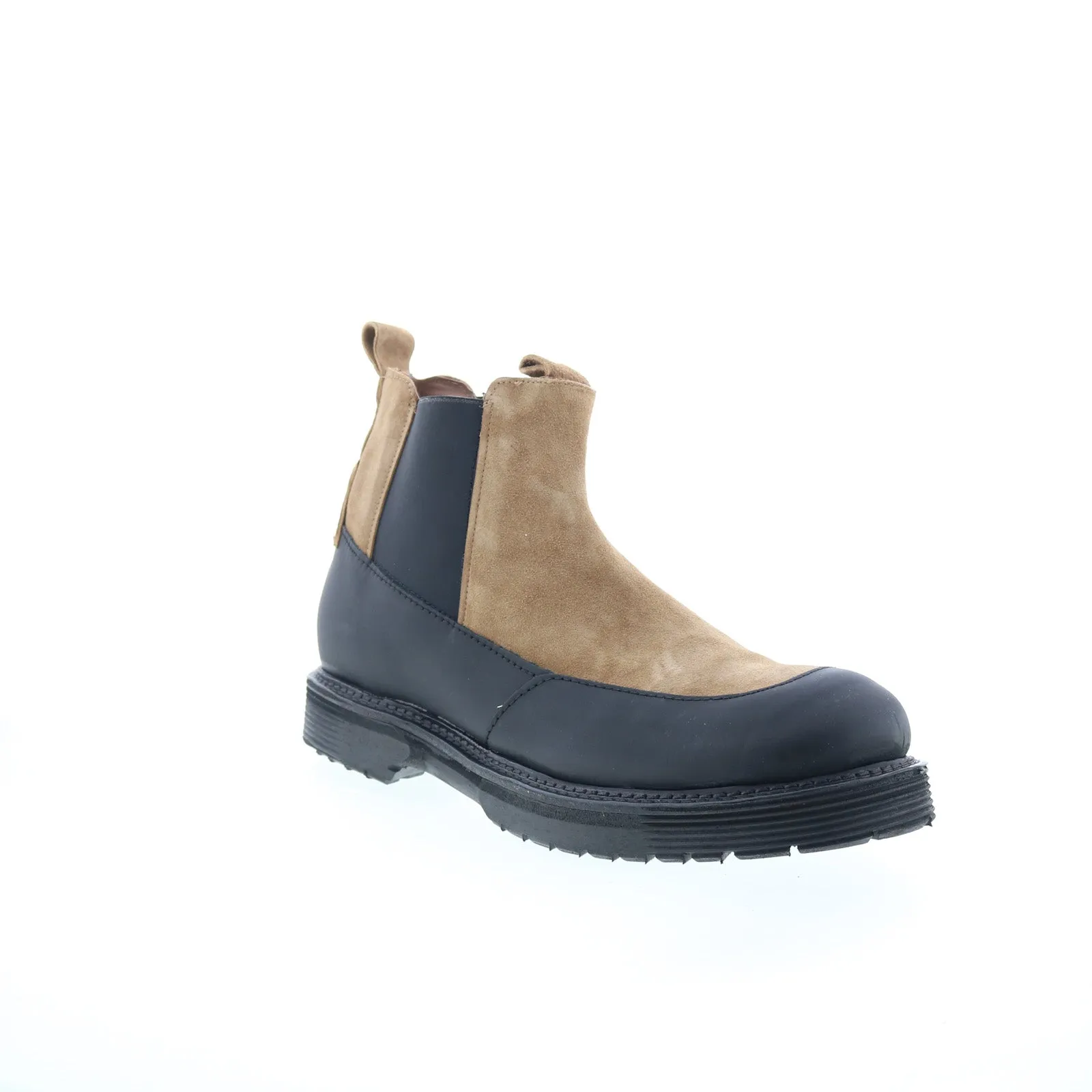 A.S. 98 Ronny Mens Brown Synthetic Slip On Chelsea Boots