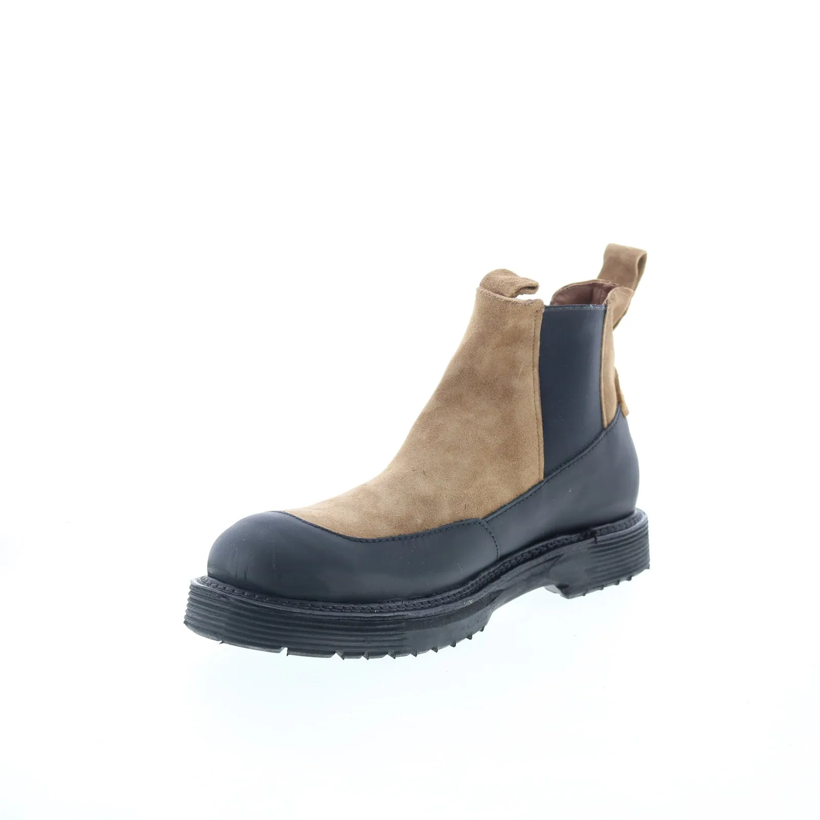 A.S. 98 Ronny Mens Brown Synthetic Slip On Chelsea Boots