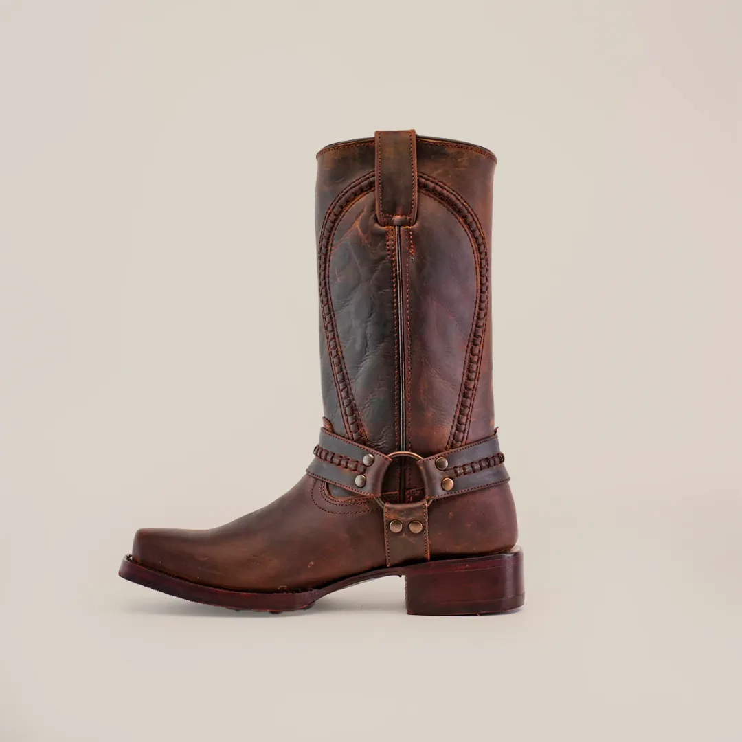 Azkar Tan - Slip Resistant Sole - Biker Toe