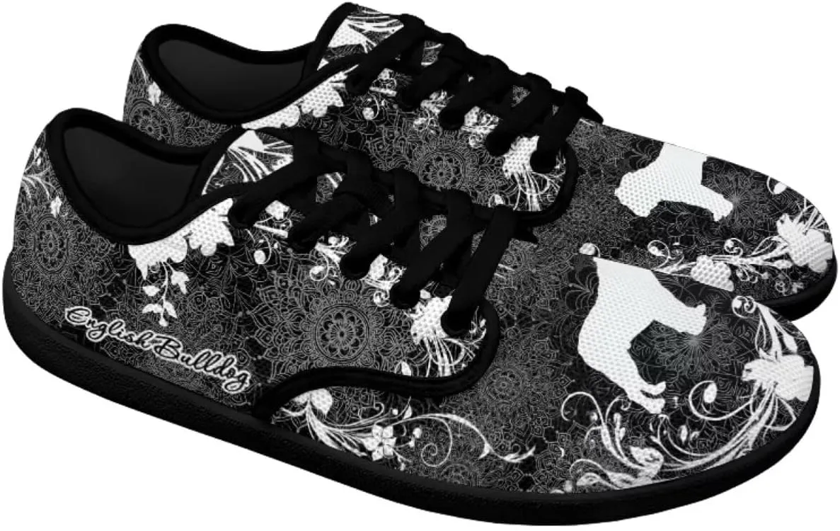 Binienty Barefoot Shoes Women Zero Drop Sole Lace up Walking Shoes Fashion Wide Width Sneakers Cozy Sports Shoe