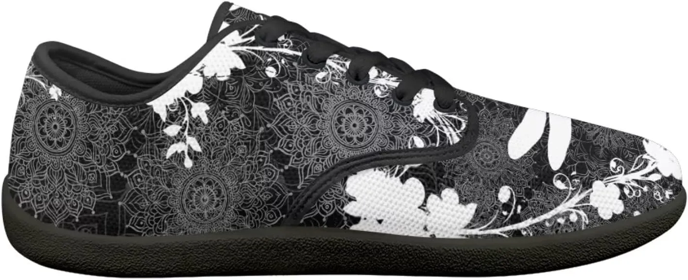 Binienty Barefoot Shoes Women Zero Drop Sole Lace up Walking Shoes Fashion Wide Width Sneakers Cozy Sports Shoe
