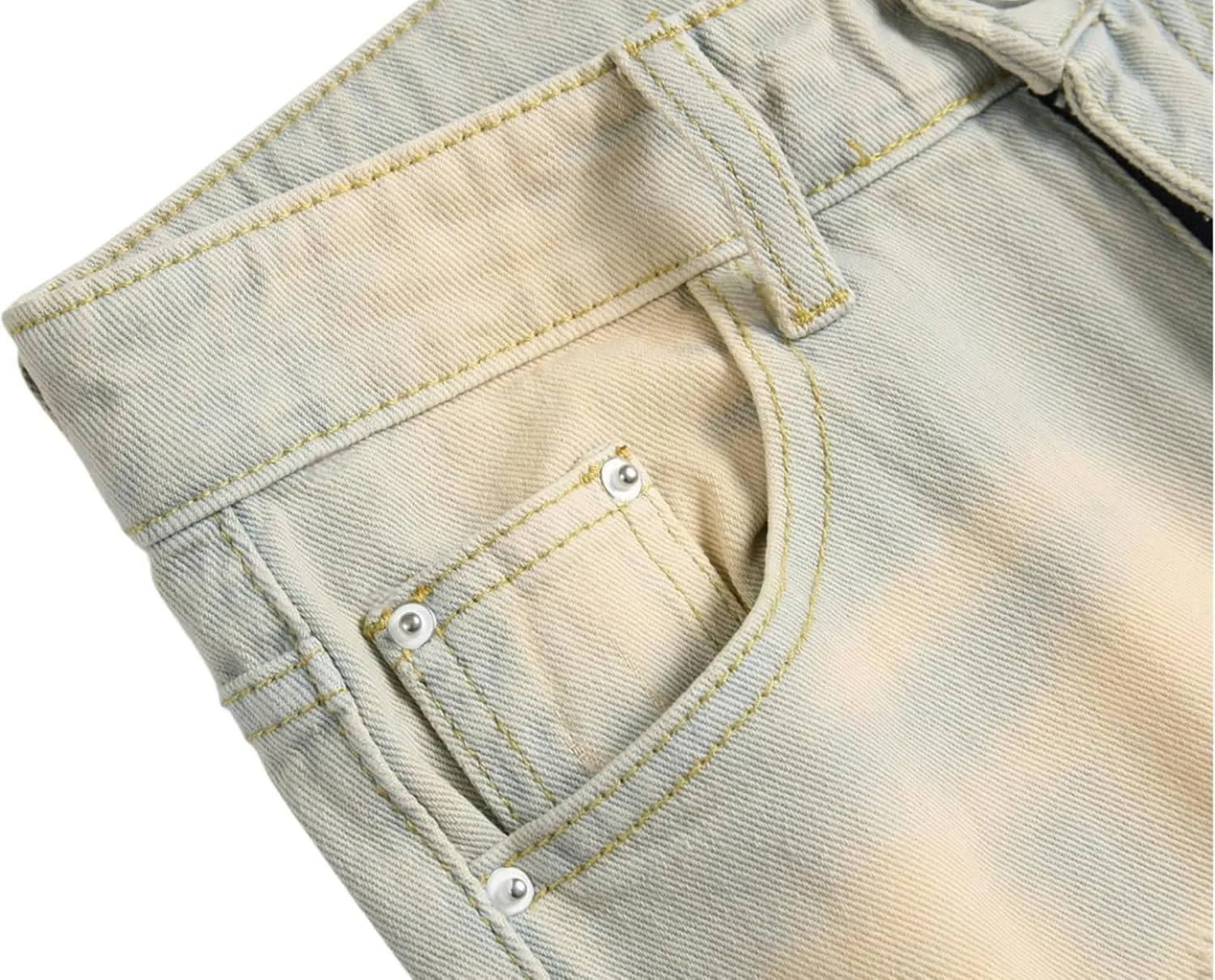 Boy's Skinny Fit Ripped Destroyed Distressed Fashion Denim Jeans Pants