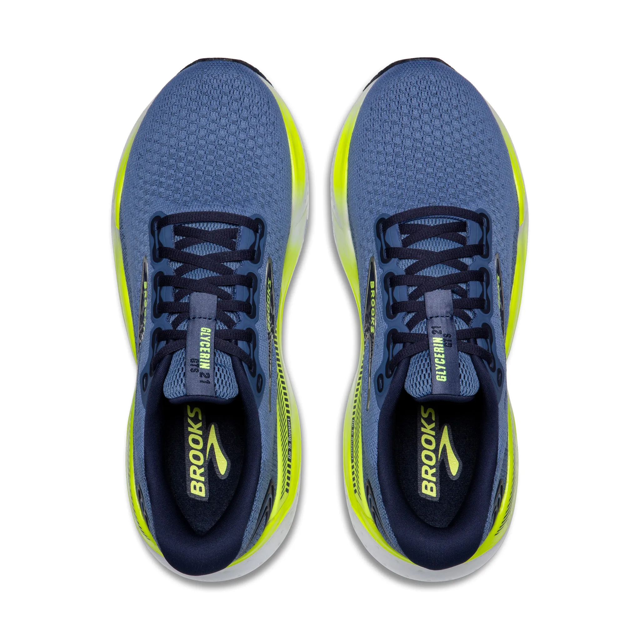 Brooks Glycerin GTS 21 Men's Blue Peacoat Nightlife