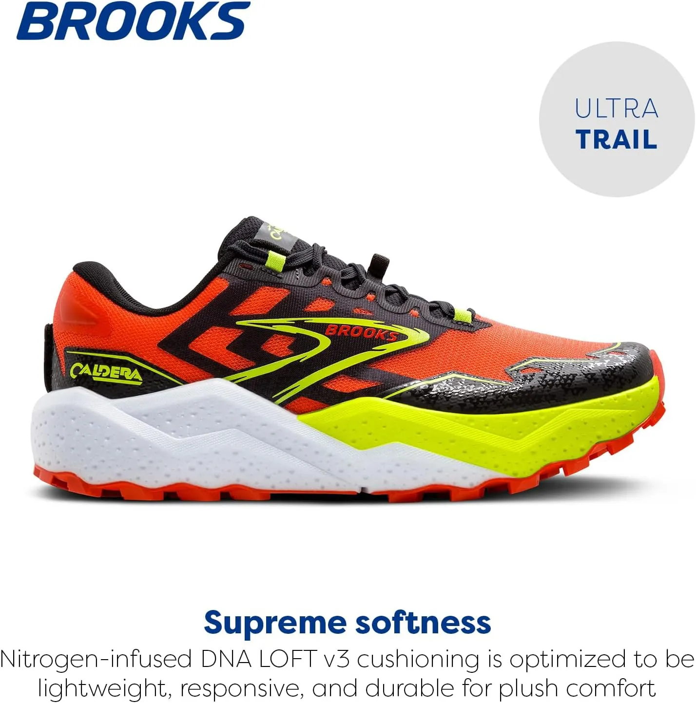 Brooks Mens Caldera 7 Trail Running Shoe