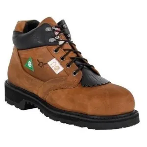 Canada West Men's Work Boots 6" CSA Steel Toe Brahma Barnie