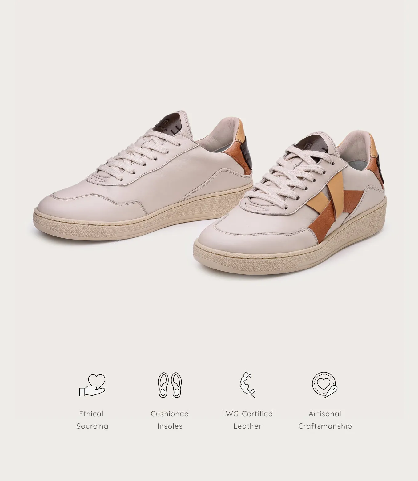 Cassava Classic Tennis Trainer - Milk Cinnamon