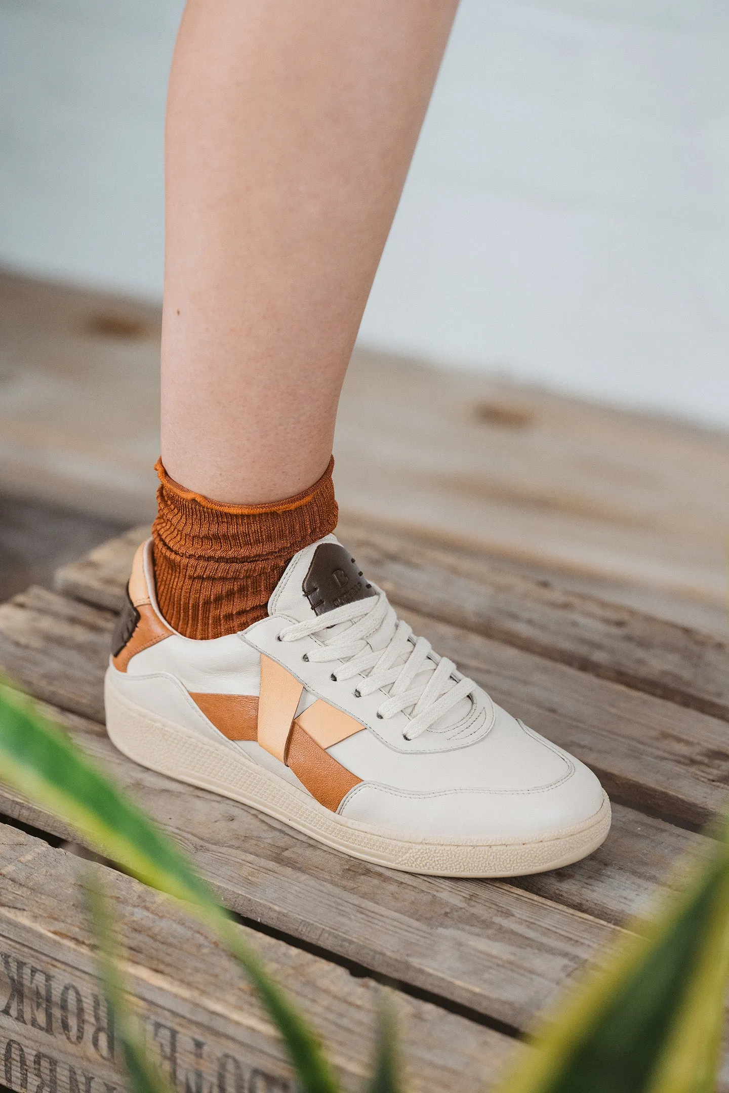 Cassava Classic Tennis Trainer - Milk Cinnamon