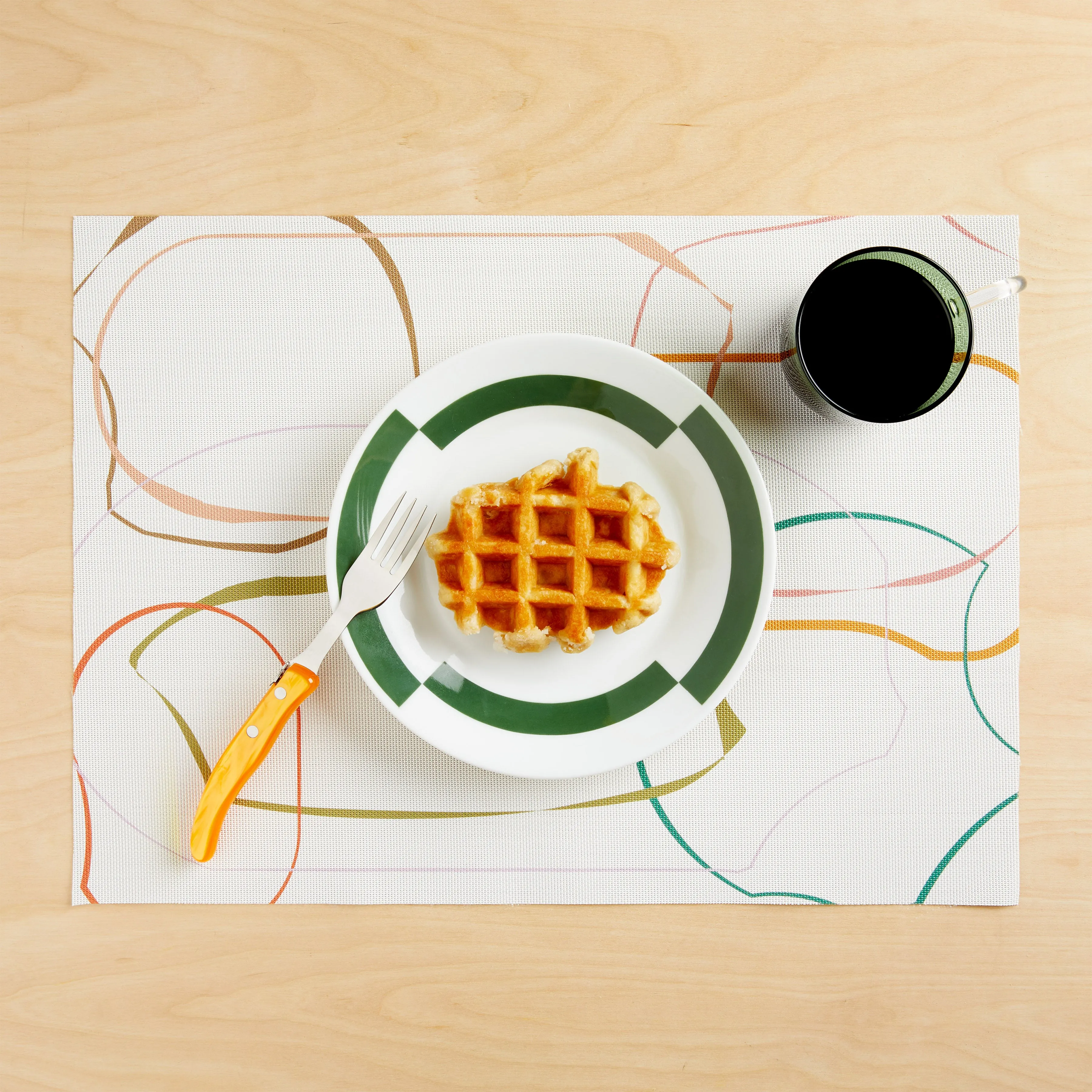 Chilewich Outline Placemat - Black