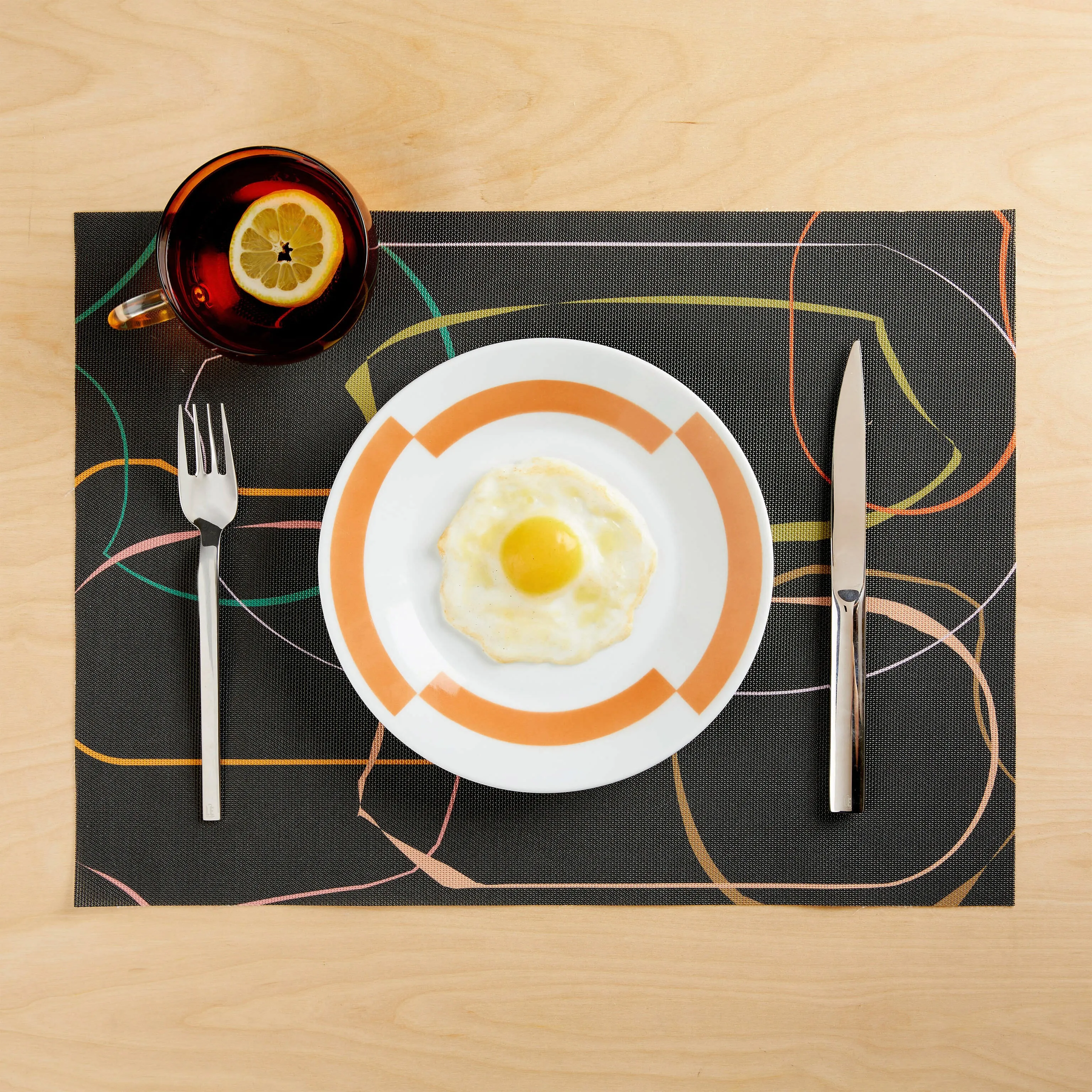Chilewich Outline Placemat - Black