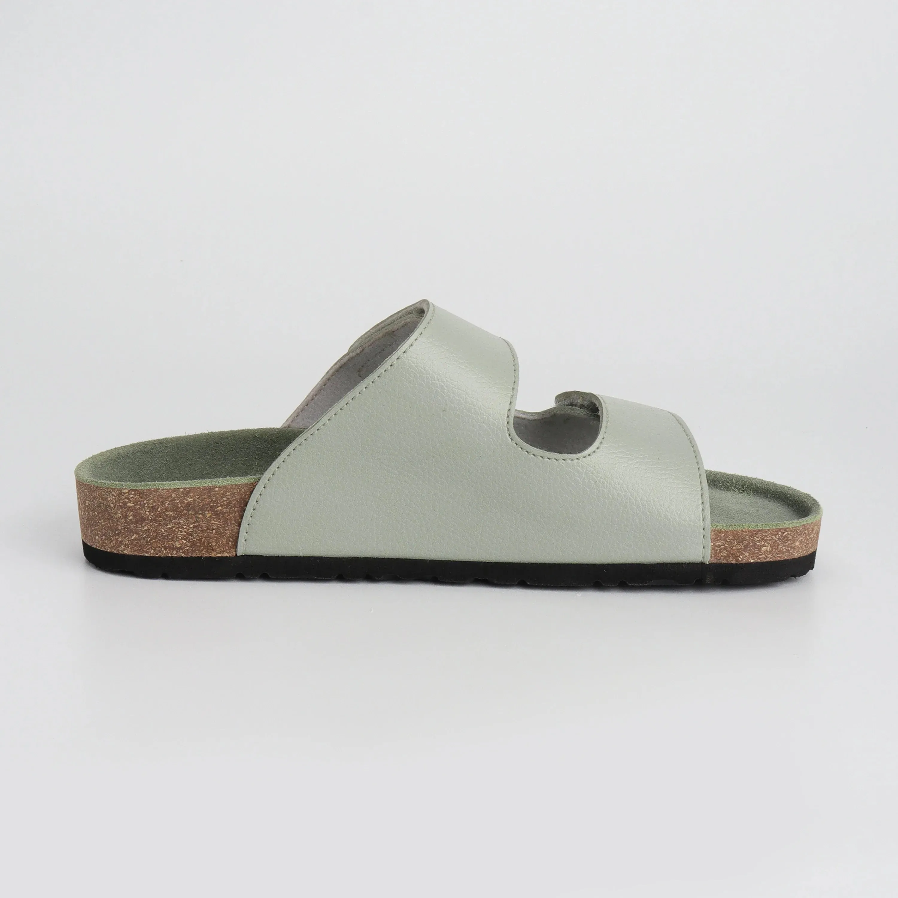 Cork Parallel Casual Sandals for Women 2.0 – Subtle Sage