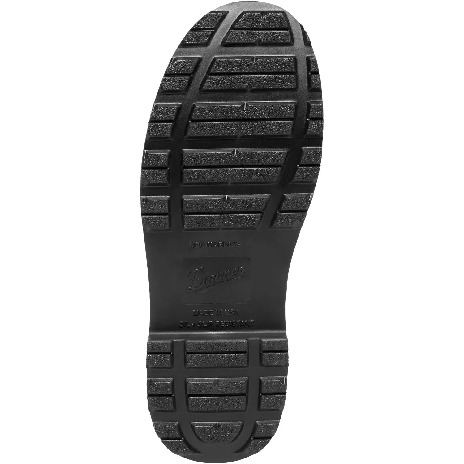 Danner Womens Bull Run Chelsea Black Leather Work Boots