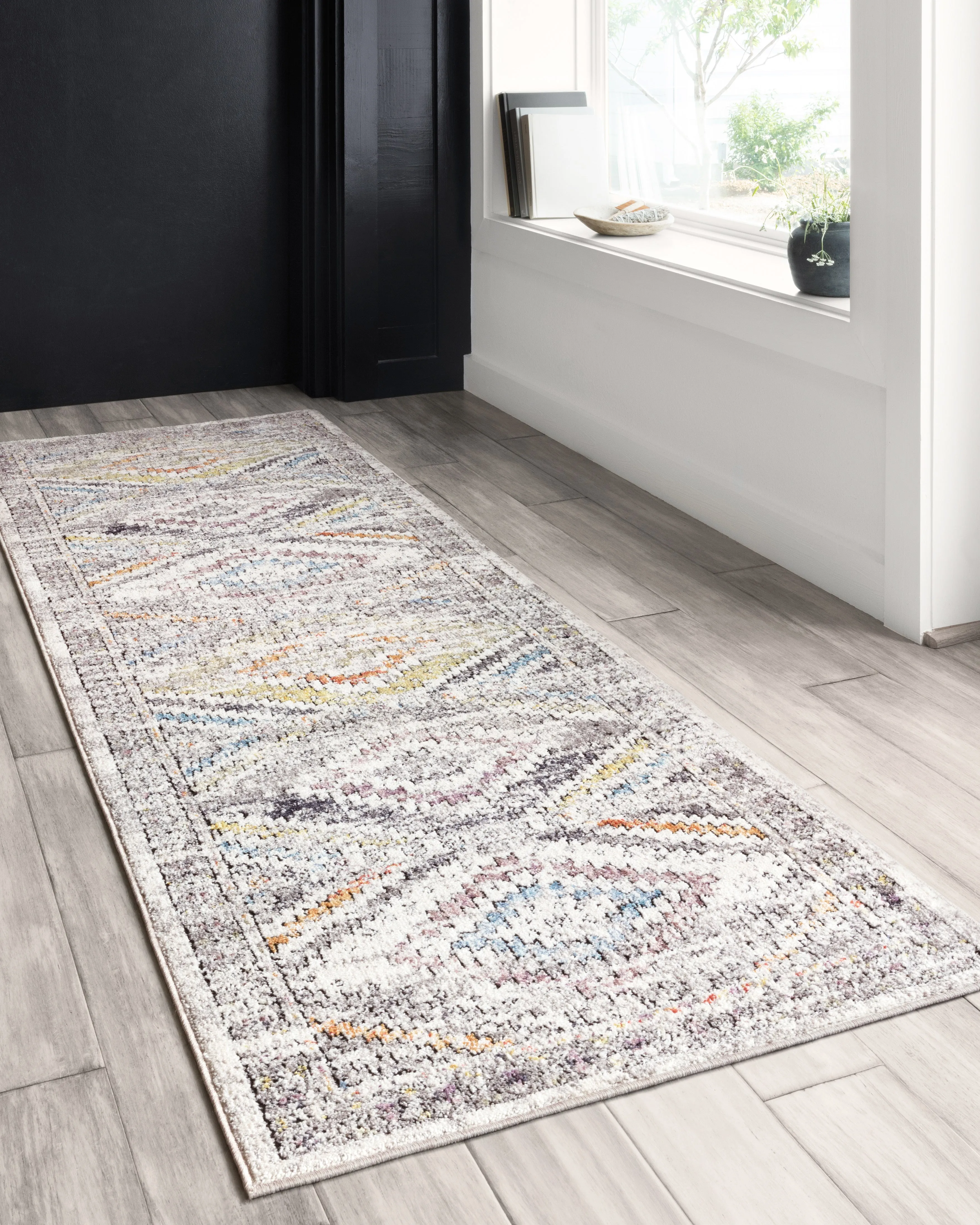 Dante Rug in Ivory & Multi
