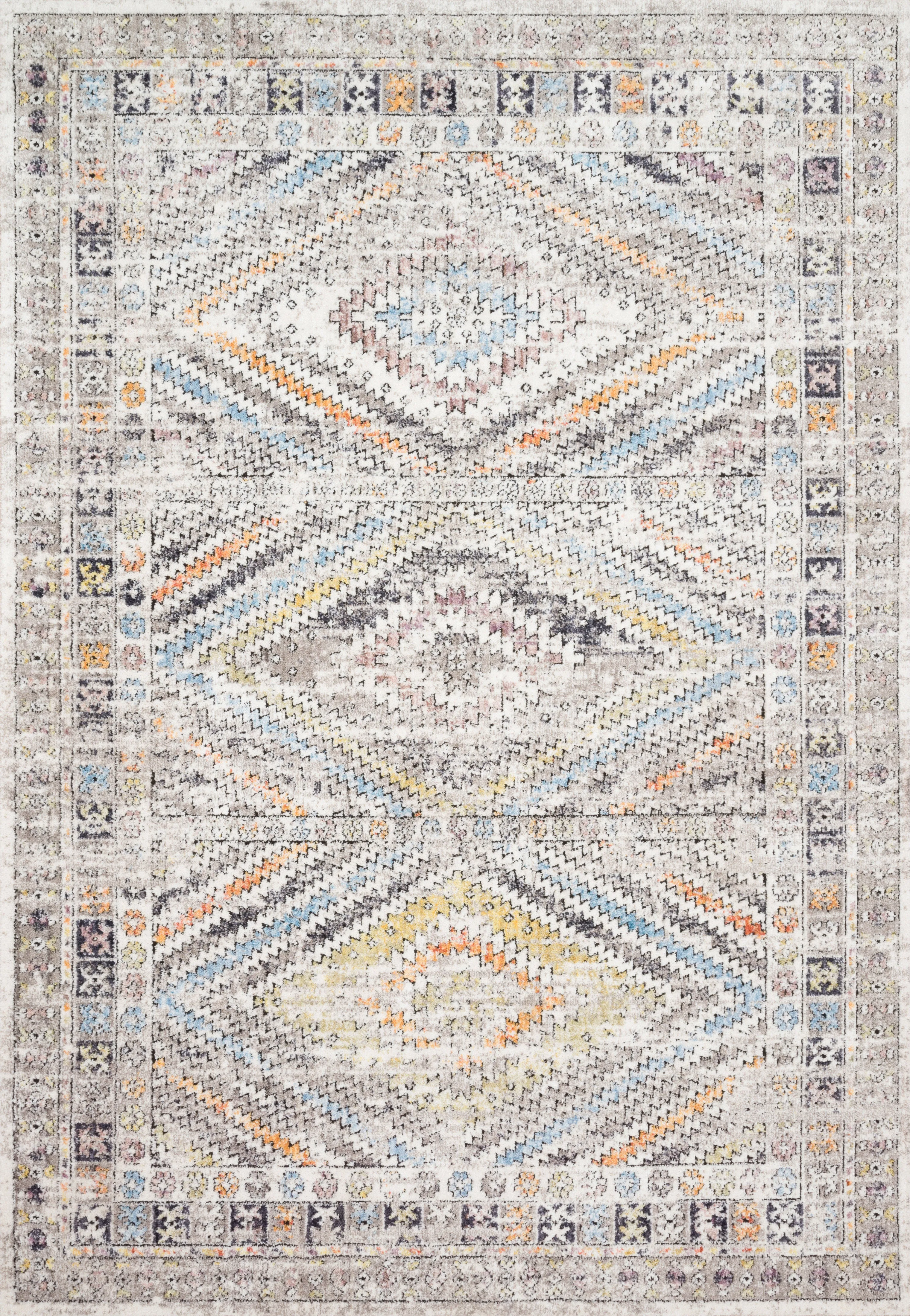 Dante Rug in Ivory & Multi