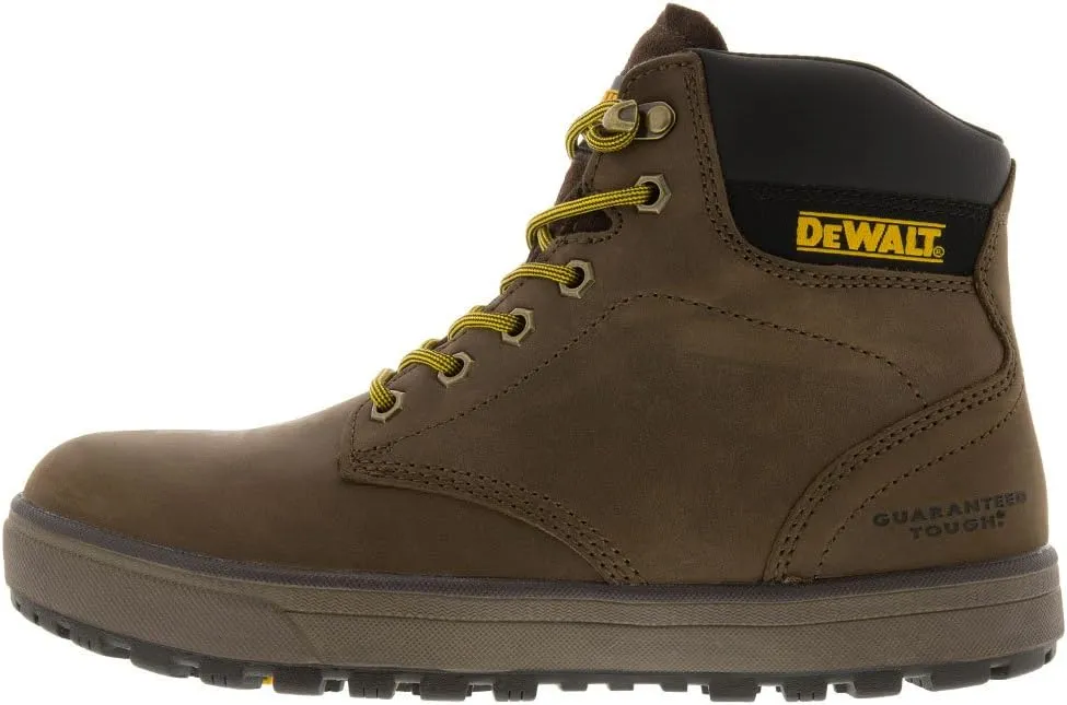DEWALT Plasma Men's Leather, Steel Toe, Safety Work Boot, Palm Brown, 11