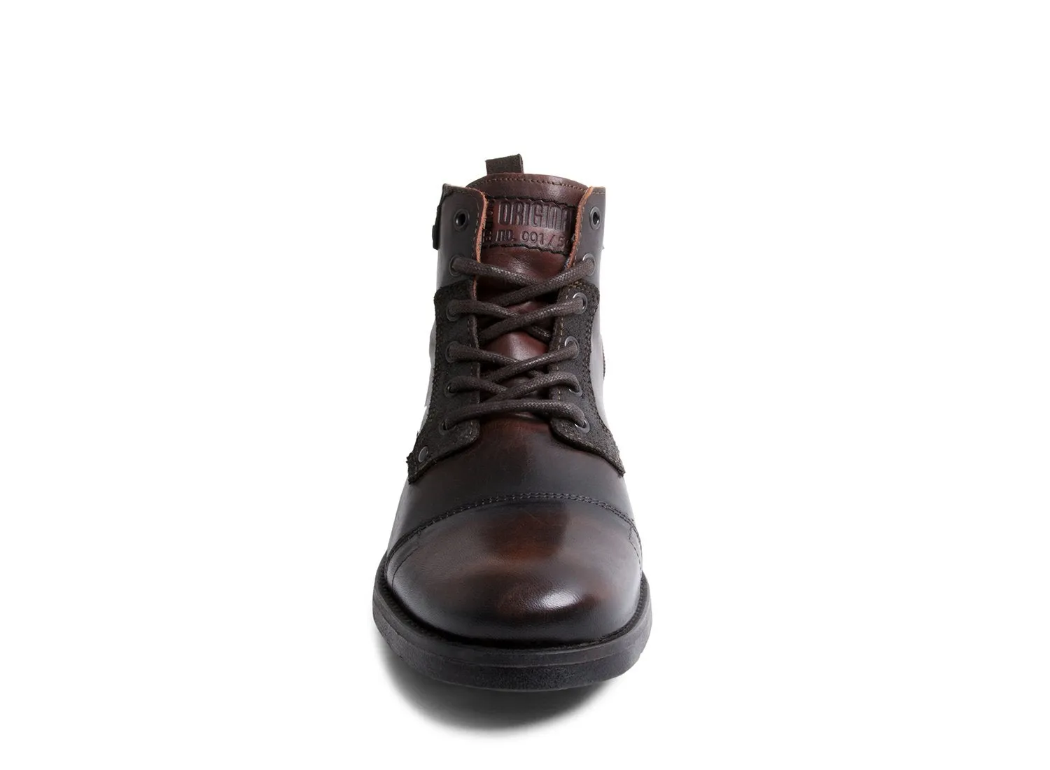 DIESEL BURGUNDY LEATHER