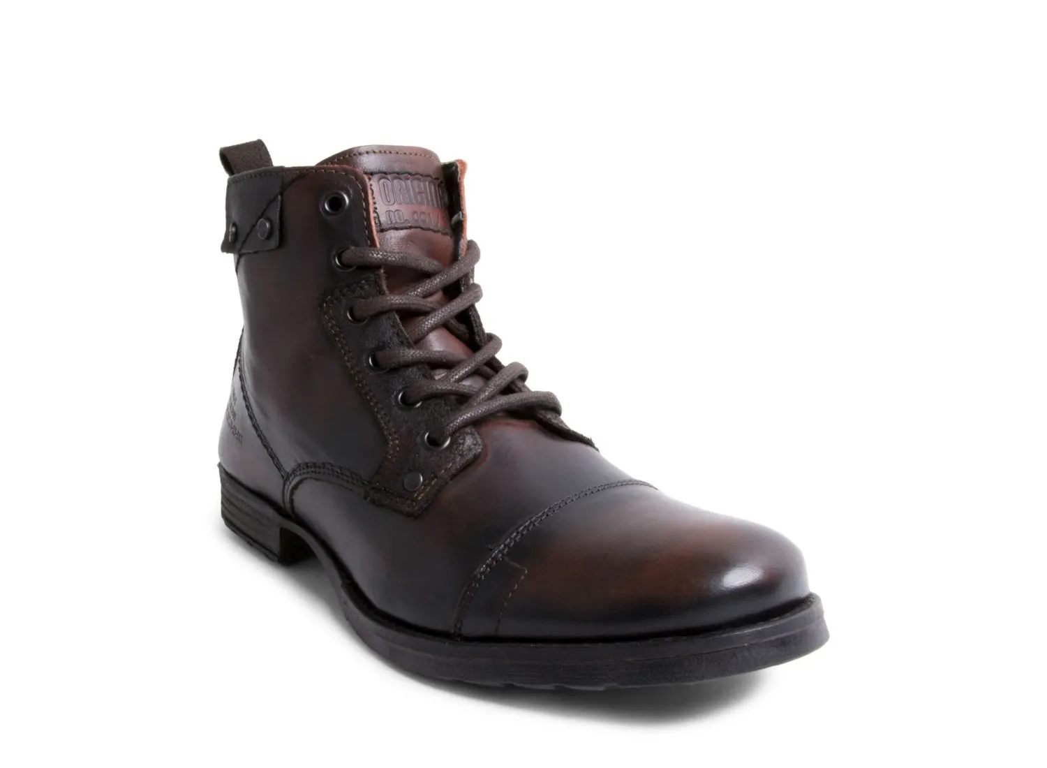 DIESEL BURGUNDY LEATHER