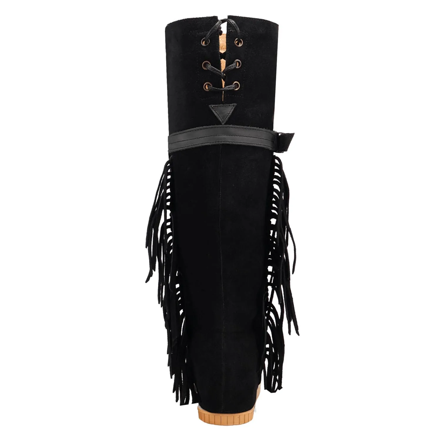 Dingo Womens Lakota Black Leather Fashion Boots