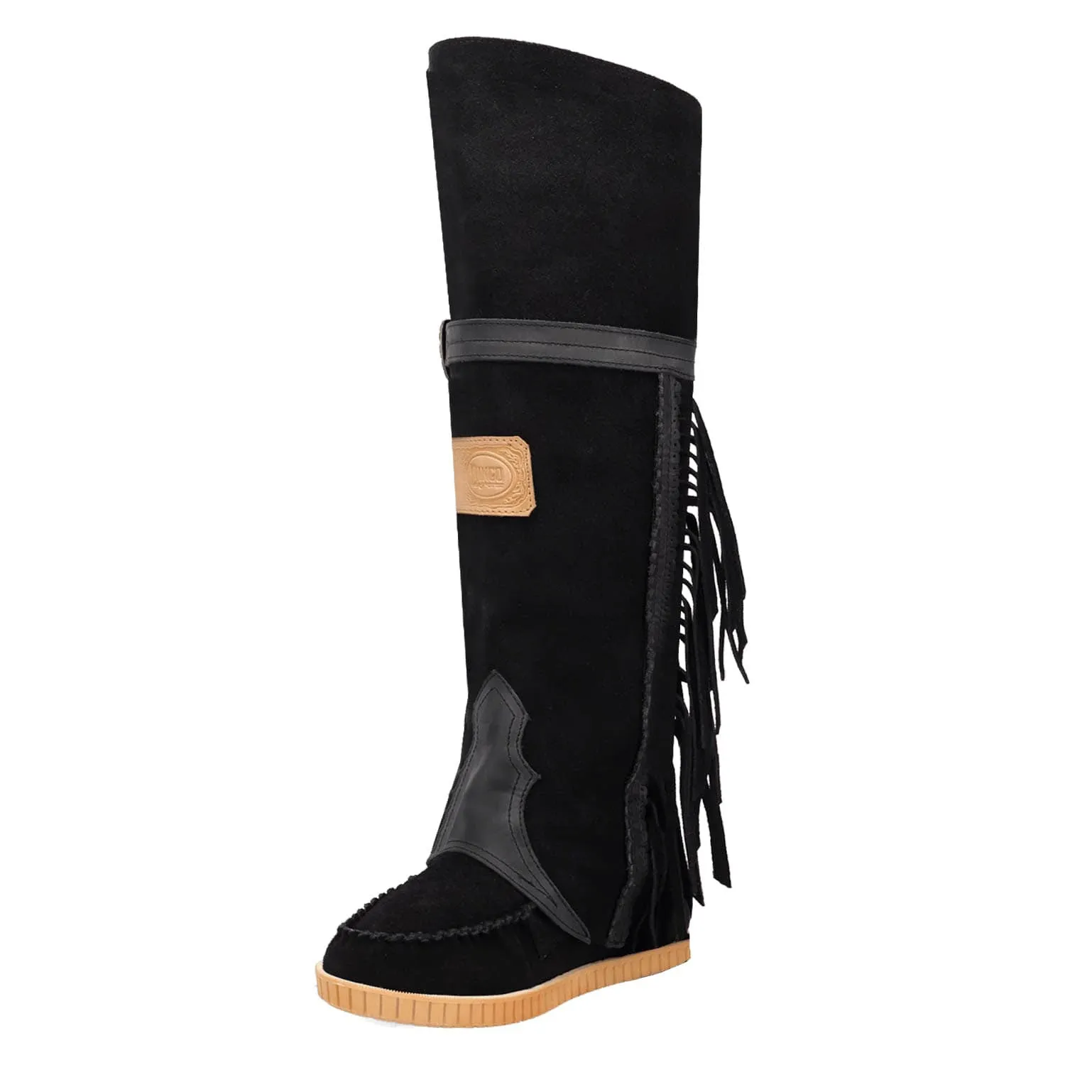 Dingo Womens Lakota Black Leather Fashion Boots