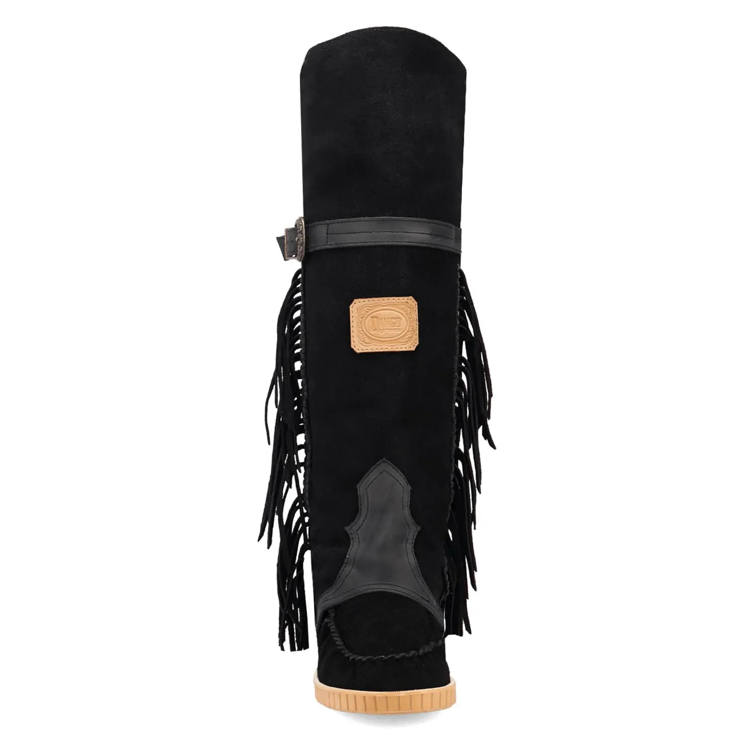 Dingo Womens Lakota Black Leather Fashion Boots