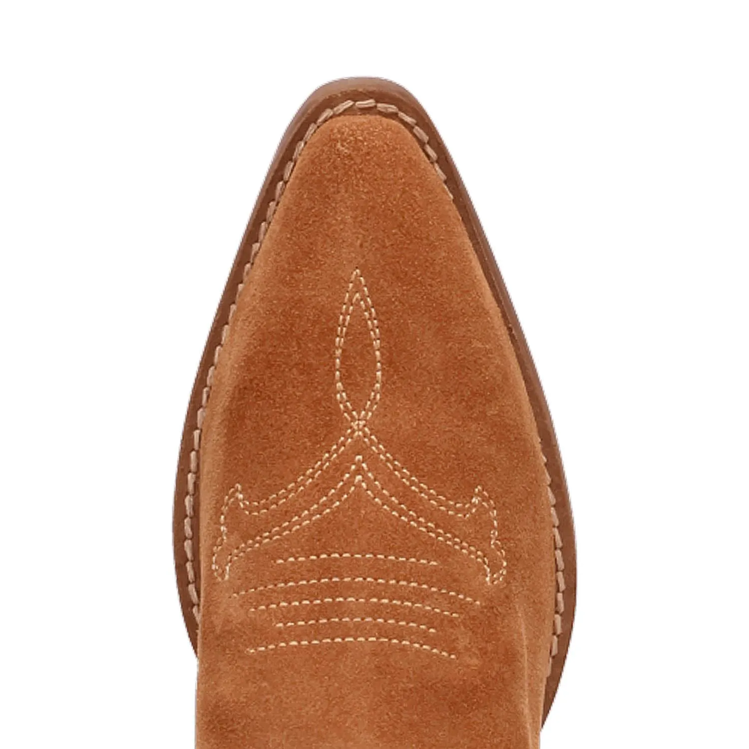 Dingo Womens Movin On Camel Suede Cowboy Boots