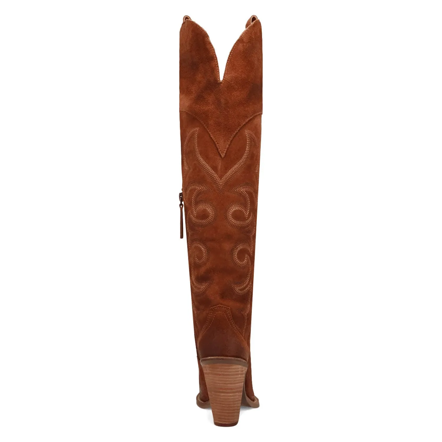 Dingo Womens Primadonna Brown Suede Cowboy Boots