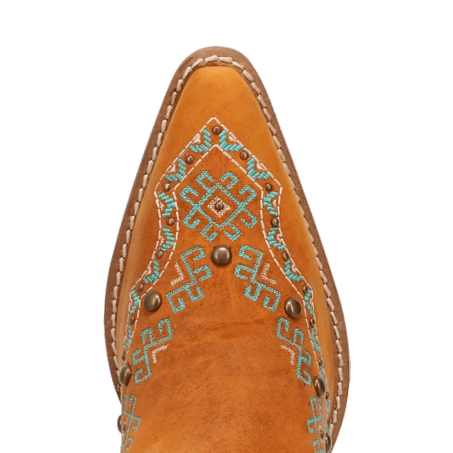 Dingo Womens Tequila Sunrise Rust Suede Cowboy Boots