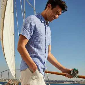 EASY LINEN STRIPED SHIRT PB5216