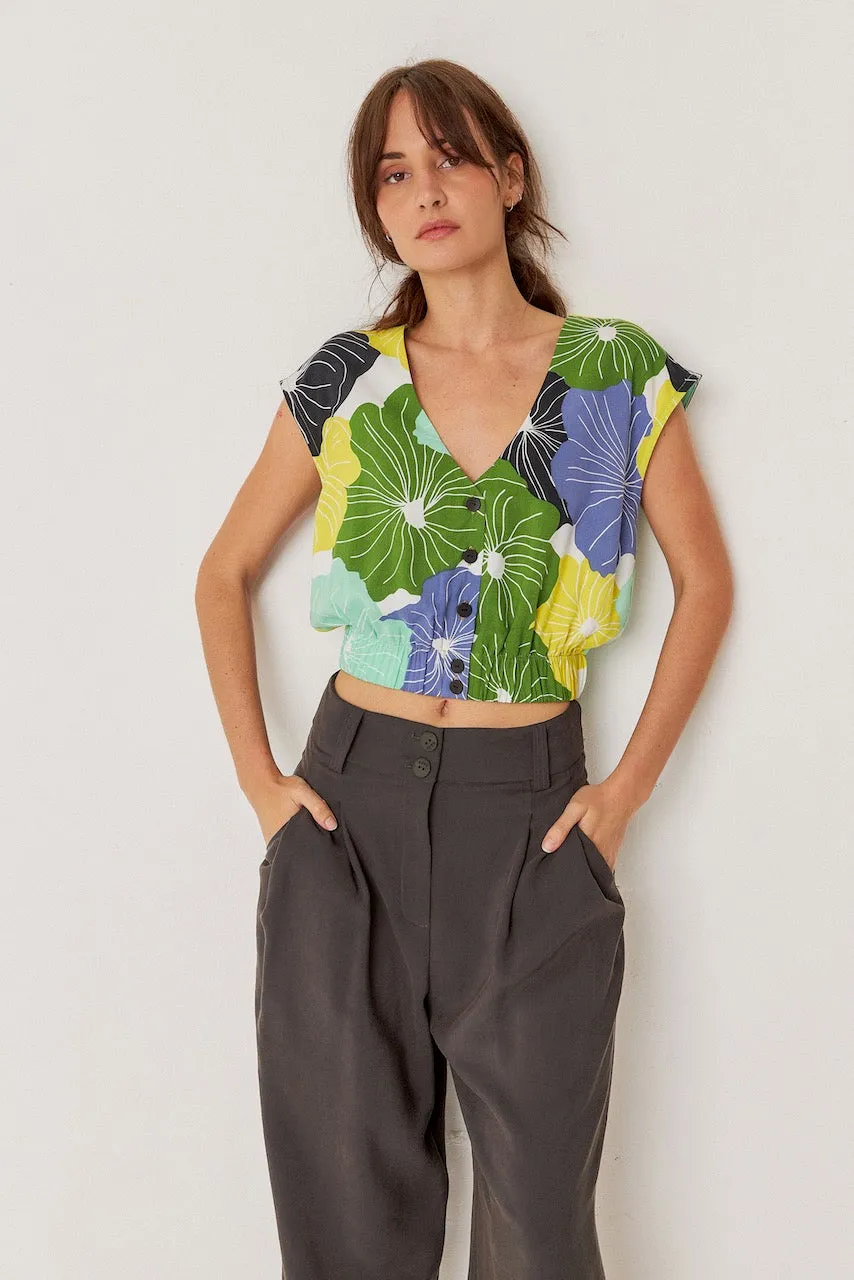 ESTI Trouser dark khaki | SKFK