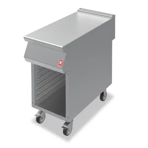 Falcon F900 Open Cabinet With Pressed Runners on Castors N941 - GR493