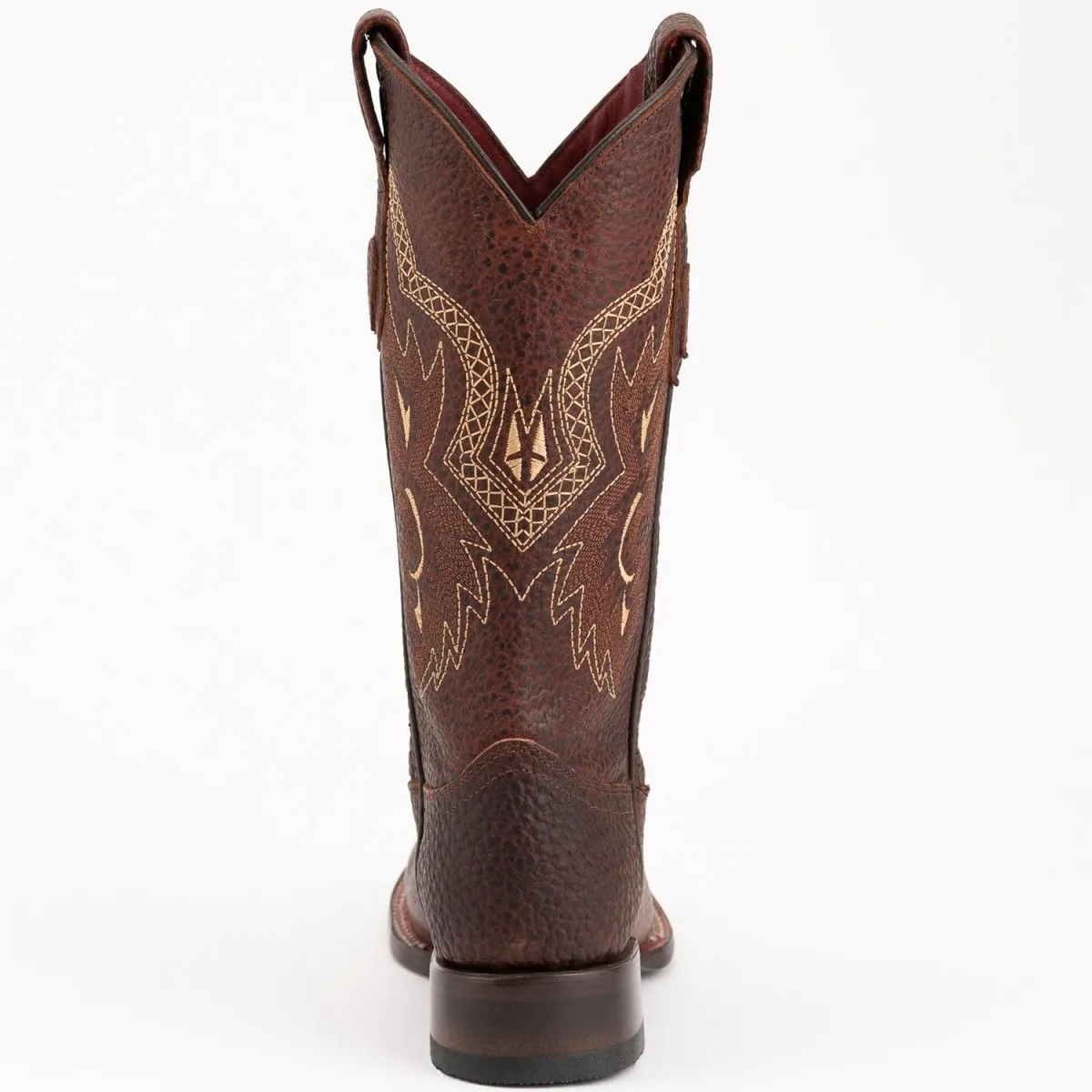 Ferrini Women's Toro Square Toe Boots Handcrafted - Brown 8299336