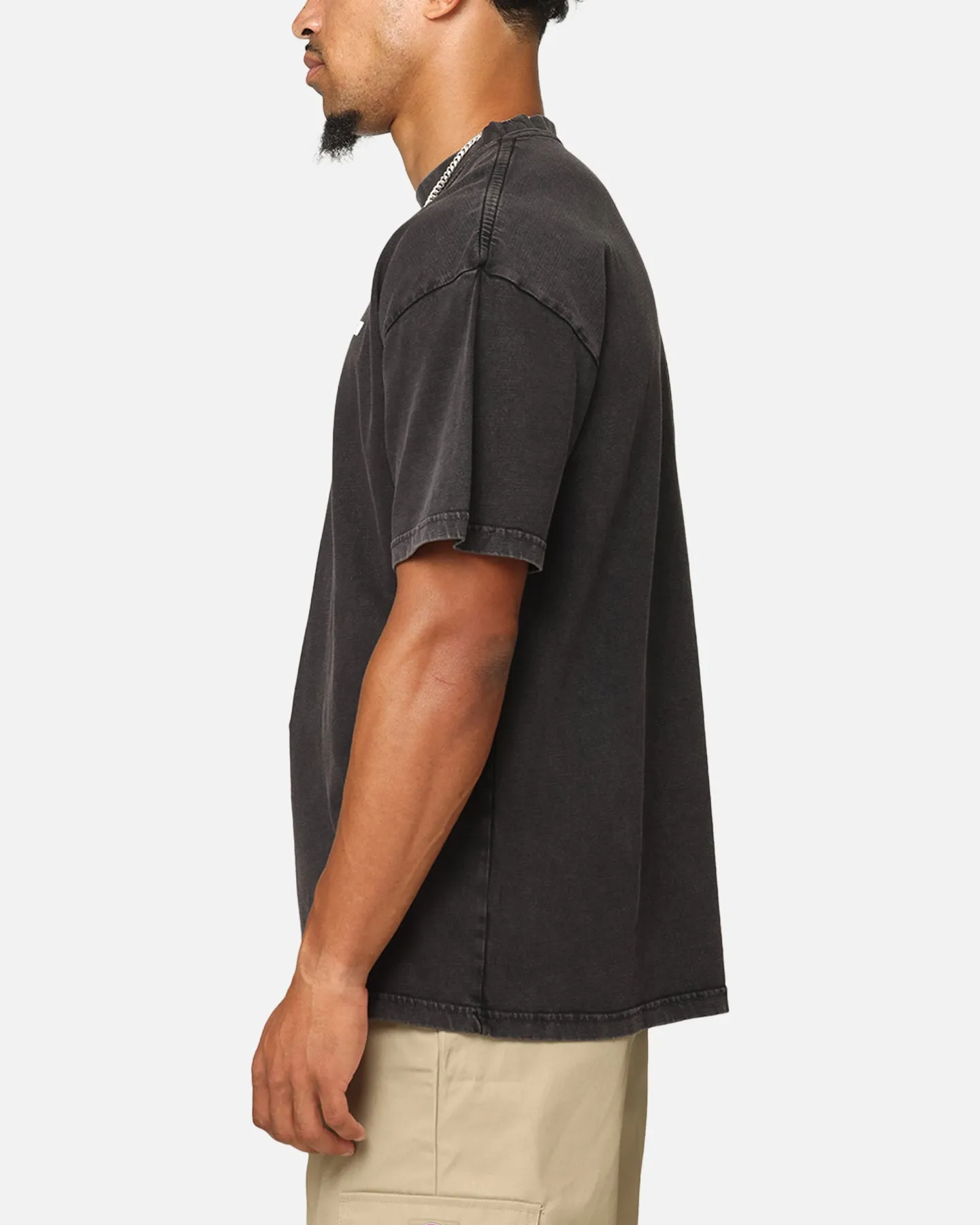 Full Send Full Send Vintage Logo T-Shirt Black Acidwash