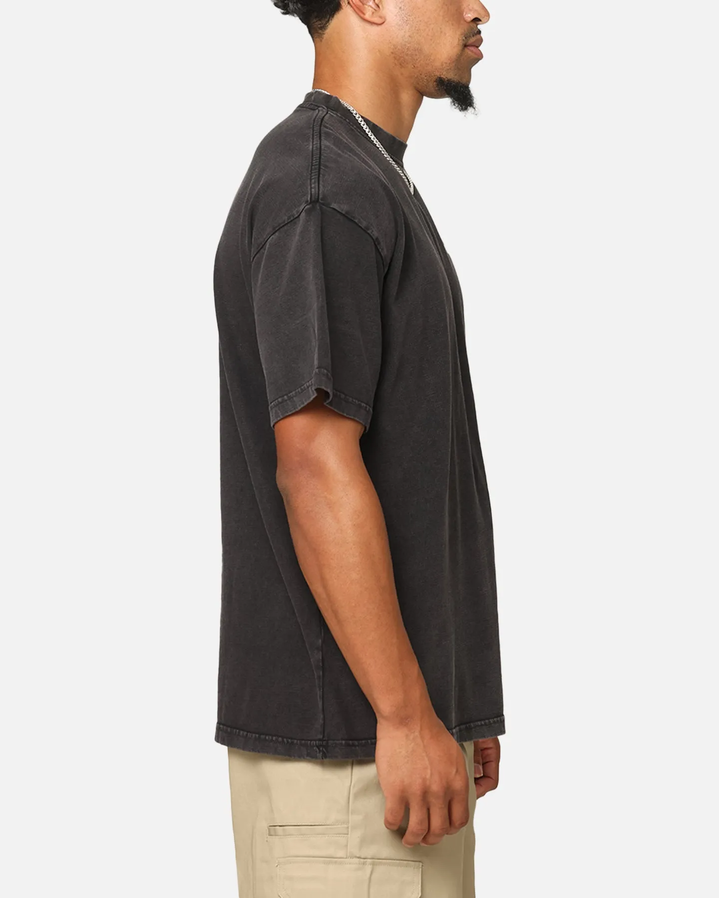 Full Send Full Send Vintage Logo T-Shirt Black Acidwash