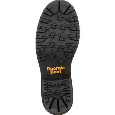 Georgia Boot Men's 9" Waterproof AMP LT Logger Round Composite Toe Work Boot