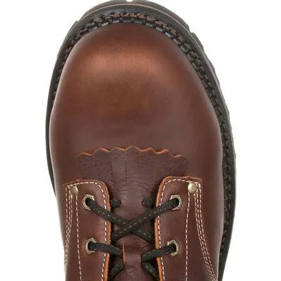 Georgia Boot Men's 9" Waterproof AMP LT Logger Round Composite Toe Work Boot