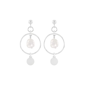 Inka Earrings - Silver