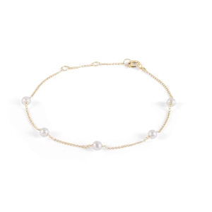 Ivory Bracelet - Solid Gold
