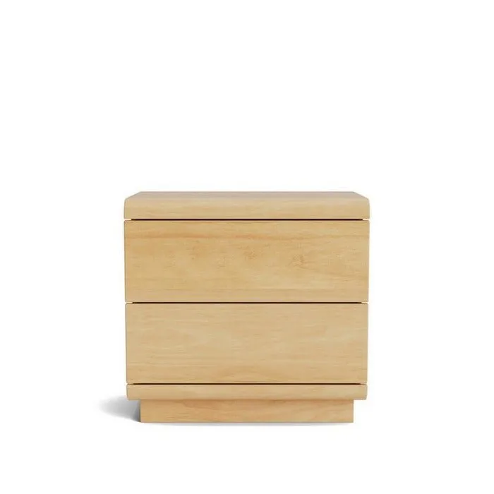 Karamea Bedside 2 Drawer - (Pine)