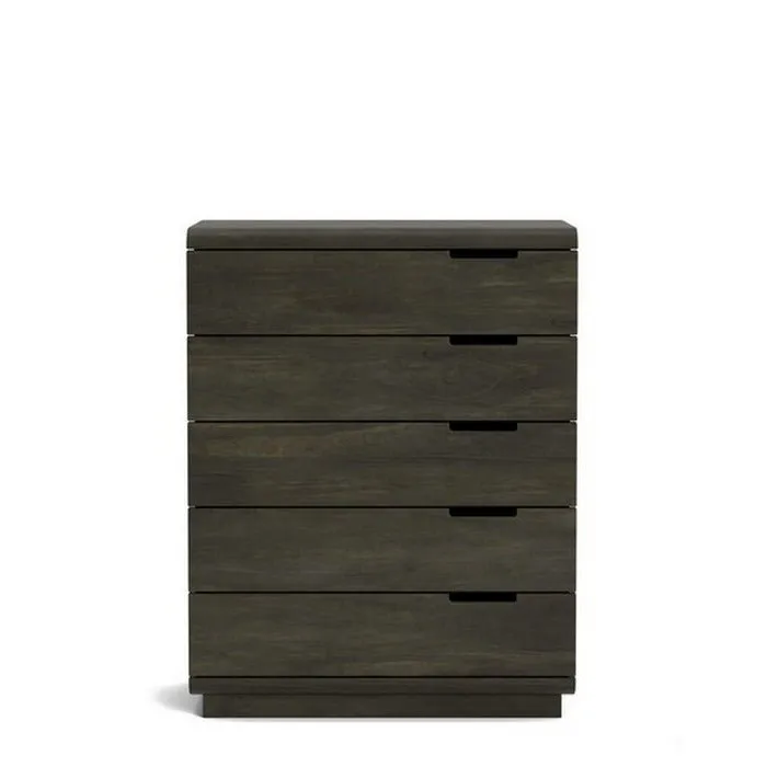 Karamea Tallboy 5 Drawer - With Cut Out (Pine)