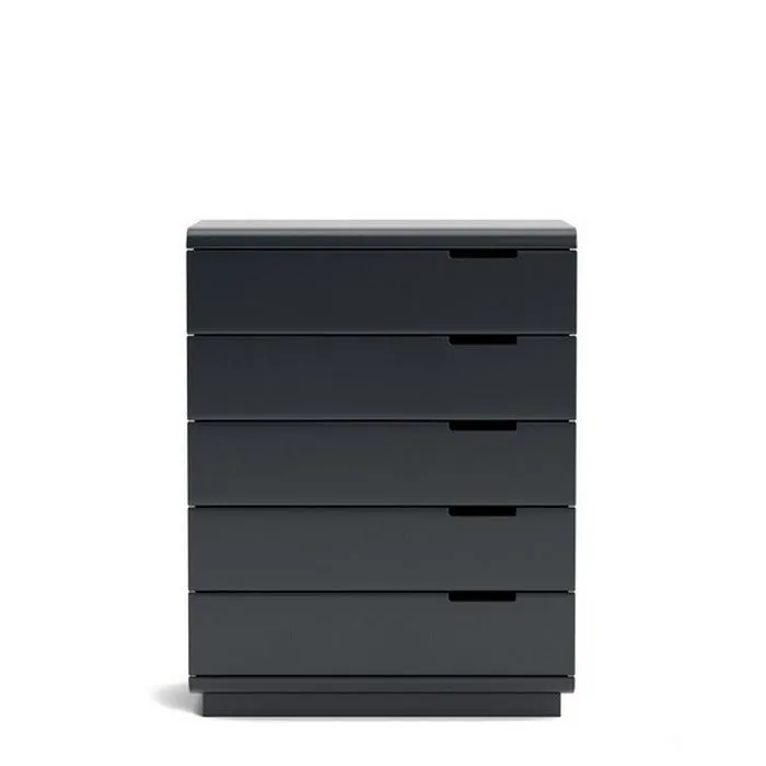 Karamea Tallboy 5 Drawer - With Cut Out (Pine)