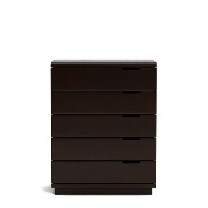 Karamea Tallboy 5 Drawer - With Cut Out (Pine)