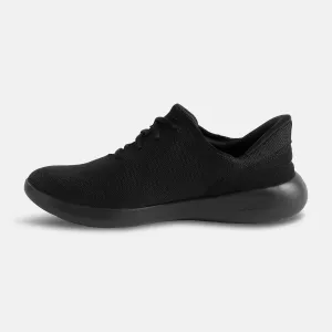 Kizik Madrid Hands Free Mens and Womens Sneakers, Casual Slip On Shoes for Women or Men, Comfortable for Walking, Women's and Men's Fashion Sneakers for Any Occasion - Black/Black, M7 / W8.5