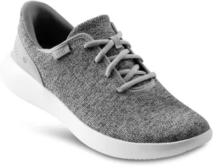 Kizik Madrid Hands Free Mens and Womens Sneakers, Casual Slip On Shoes for Women or Men, Comfortable for Walking, Women's and Men's Fashion Sneakers for Any Occasion - Grey, M4.5 / W6