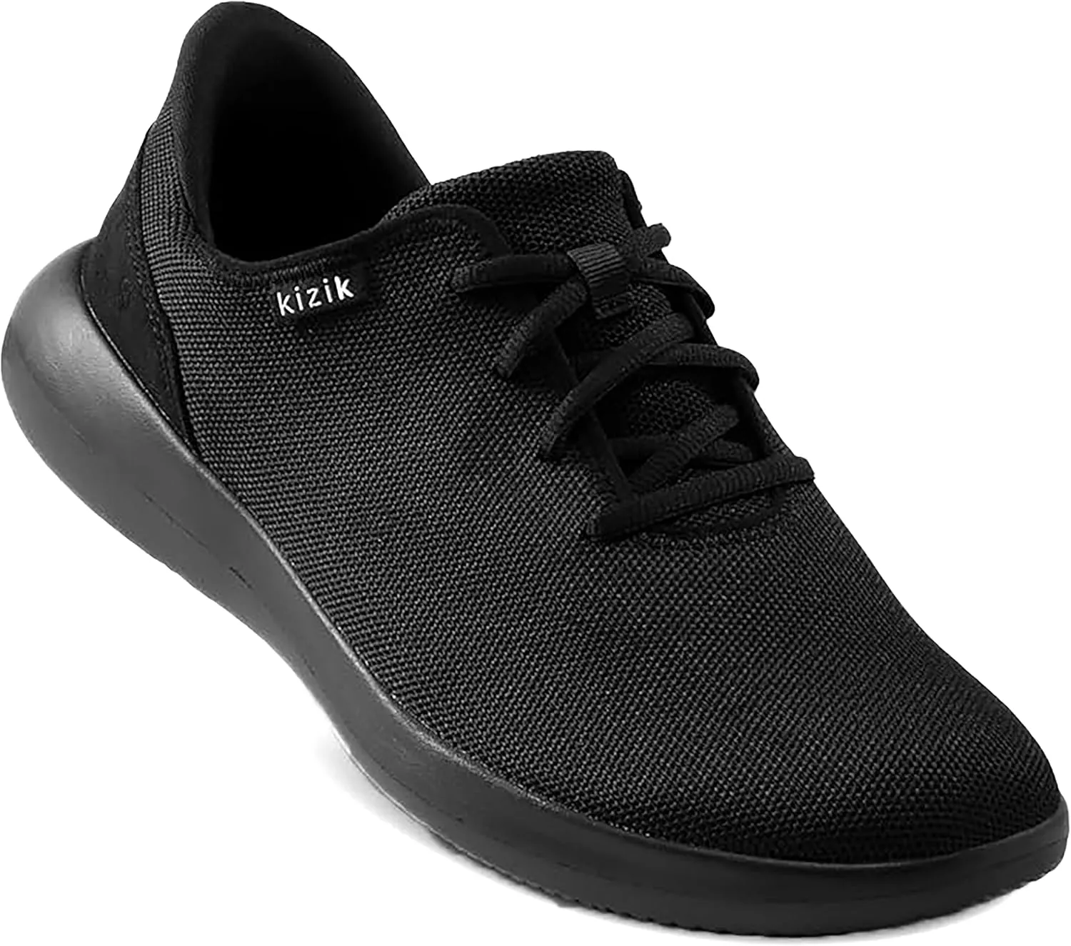 Kizik Madrid Hands Free Slip On Sneakers for Men and Women - Black/Black, M9 / W10.5