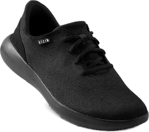 Kizik Madrid Hands Free Slip On Sneakers for Men and Women - Black/Black, M9 / W10.5